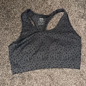 AYBL Black Leopard Sports Bra